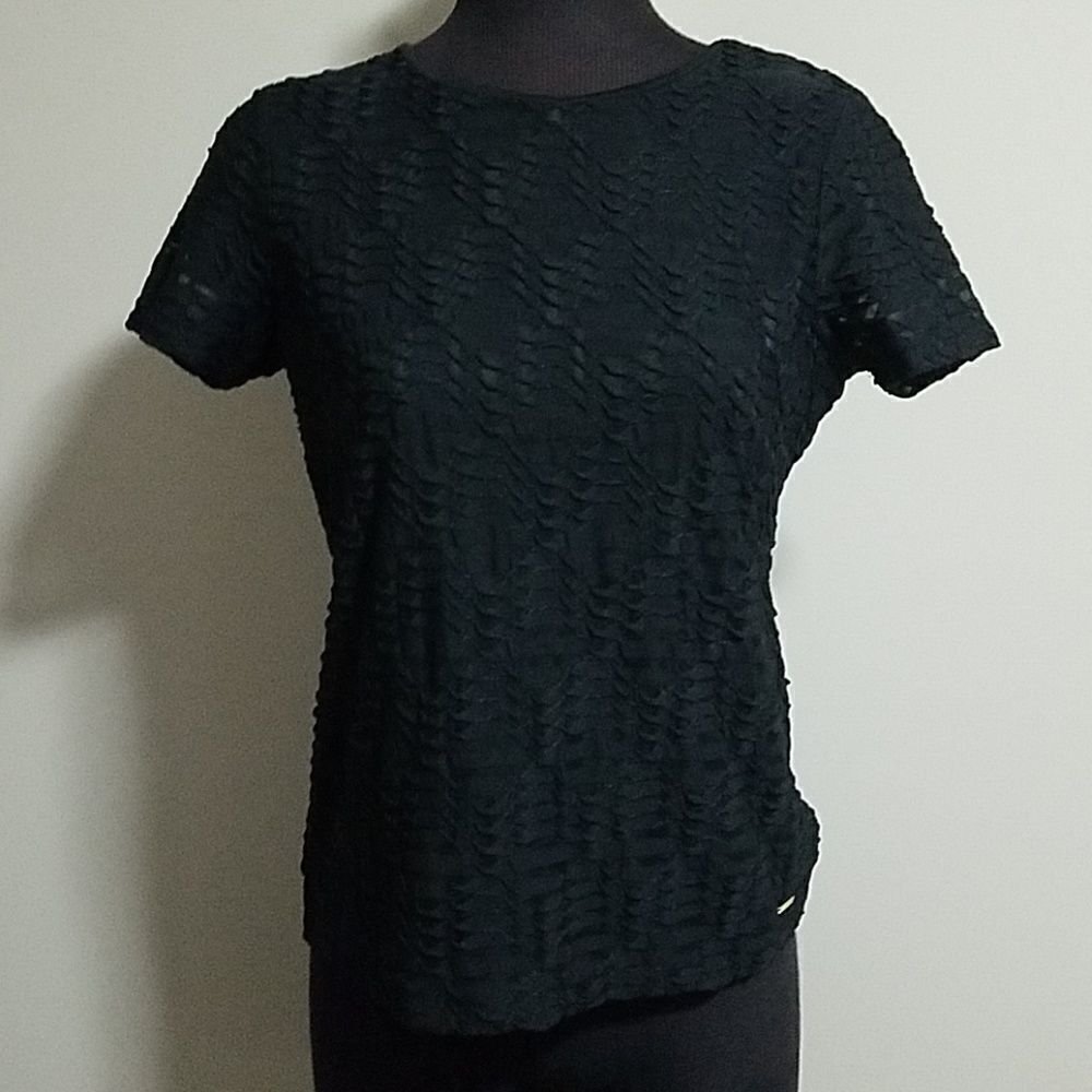 Calvin Klein Black Short Sleeve Shirt (S)